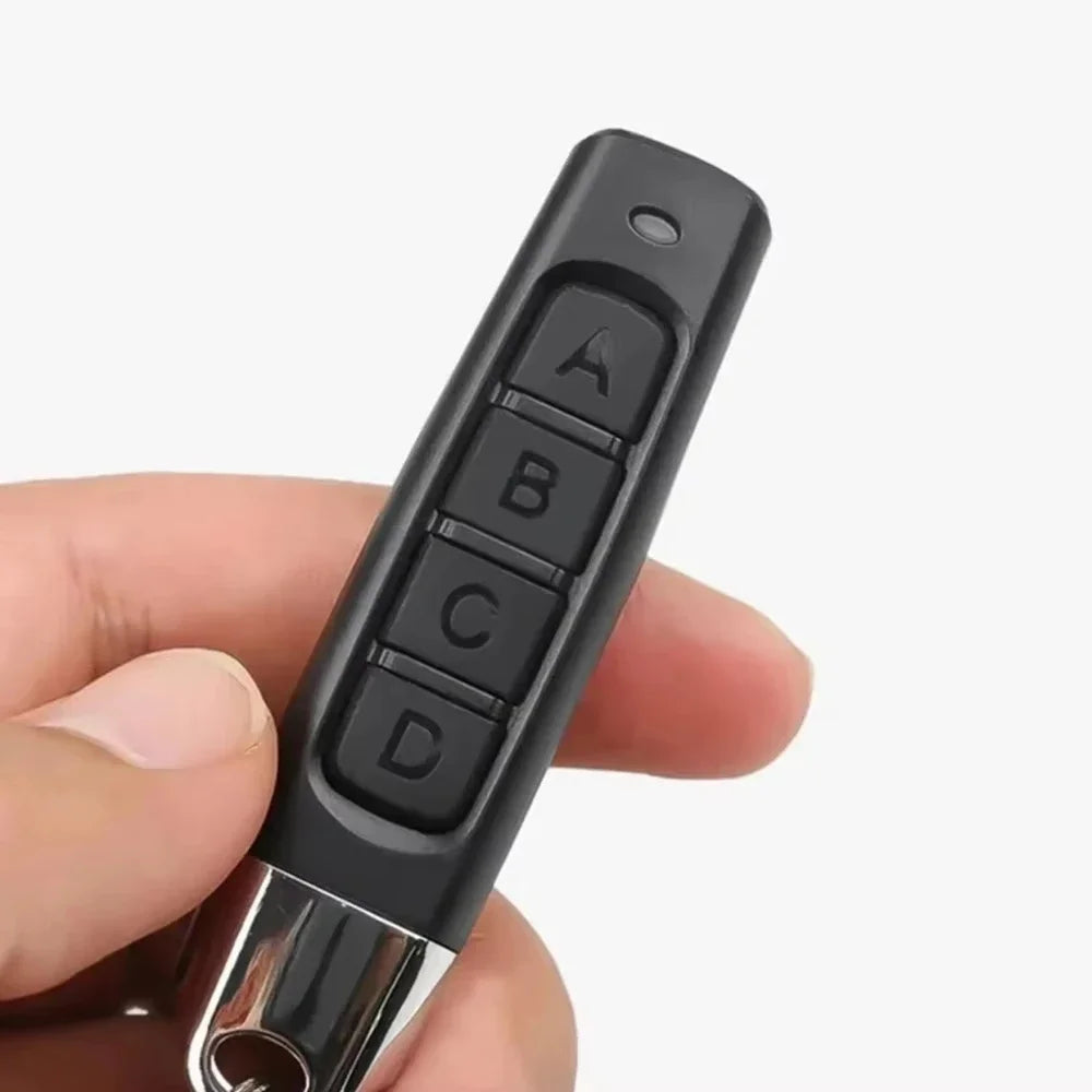 433MHz Copy Remote Control RF 4 Channe Transmitter KeyChain Garage Door Electric Gate Opener Duplicator Cloning Code Controller Oasis Select