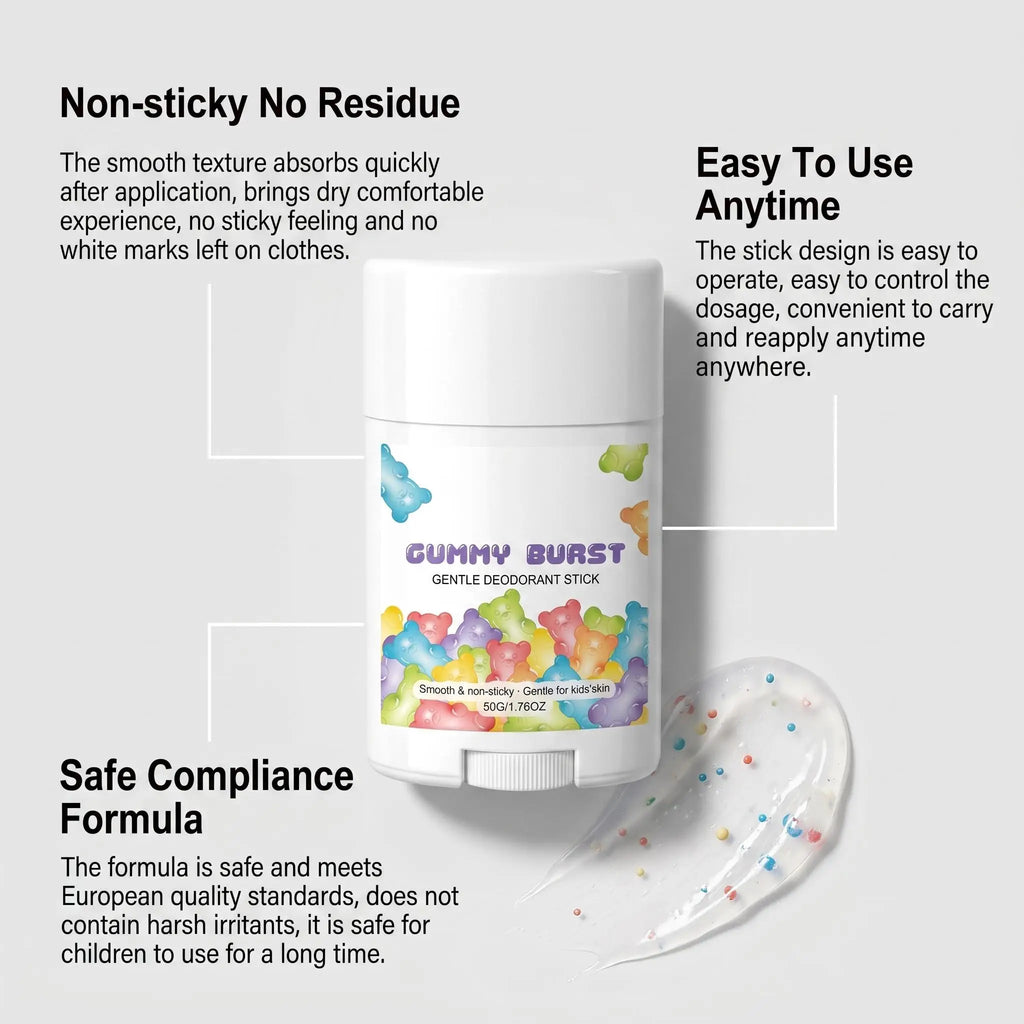 Natural Deodorant for Kids & Teens – 24-Hr Odor Control