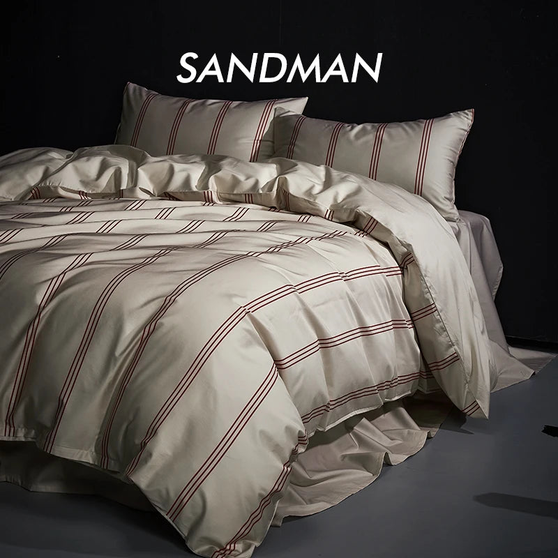 Four piece bed set 100 sateen high-end long staple cotton all-cotton sheet and quilt set bedding Oasis Select