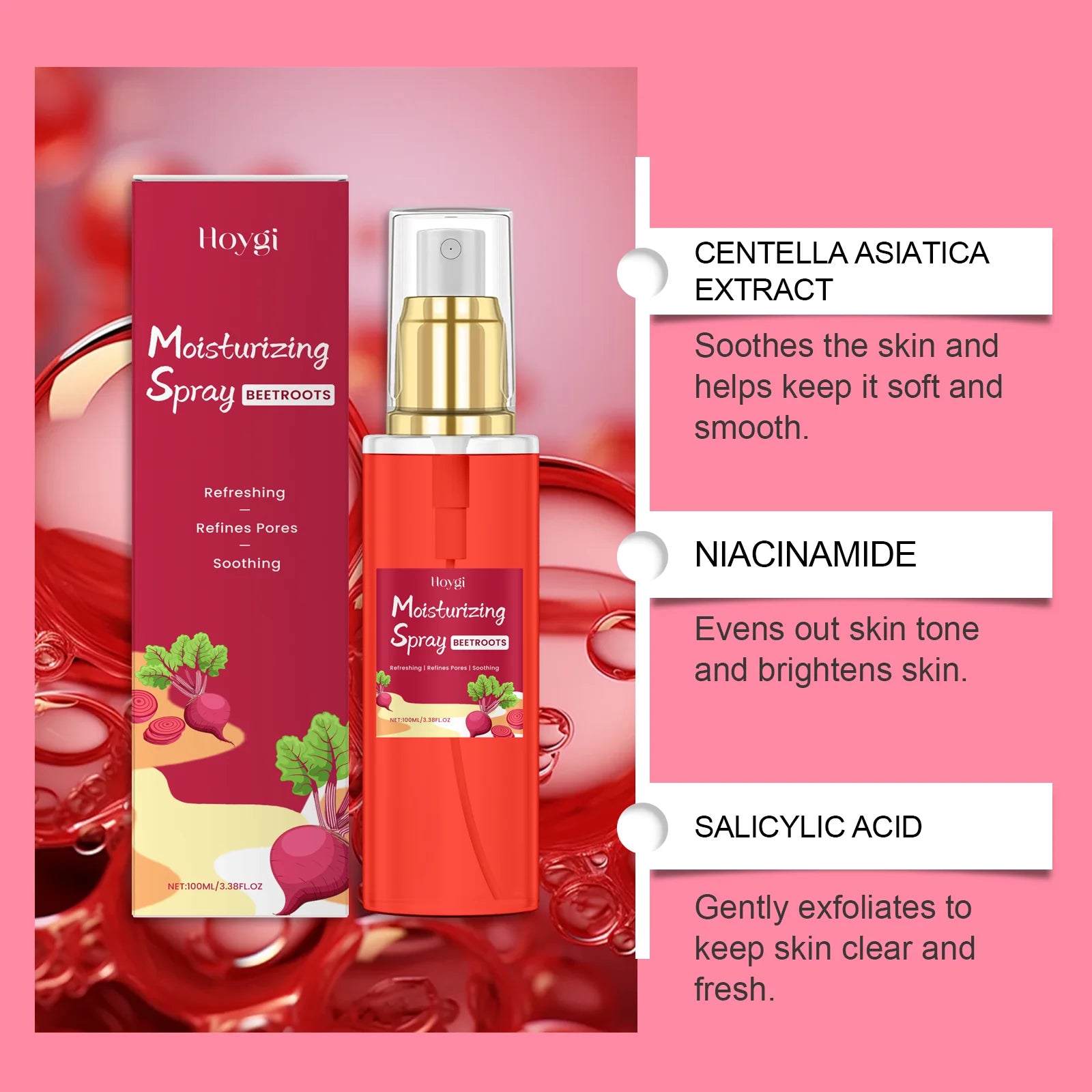 Hoygi Brightening Hydrating Face Mist – All Skin Types
