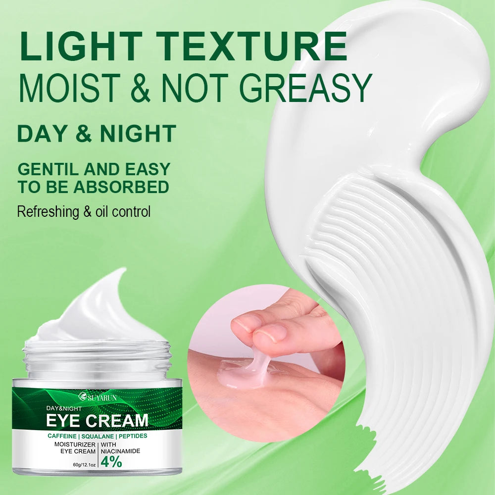 SUYARUN Niacinamide & Squalane Anti-Aging Eye Cream | Glass Jar