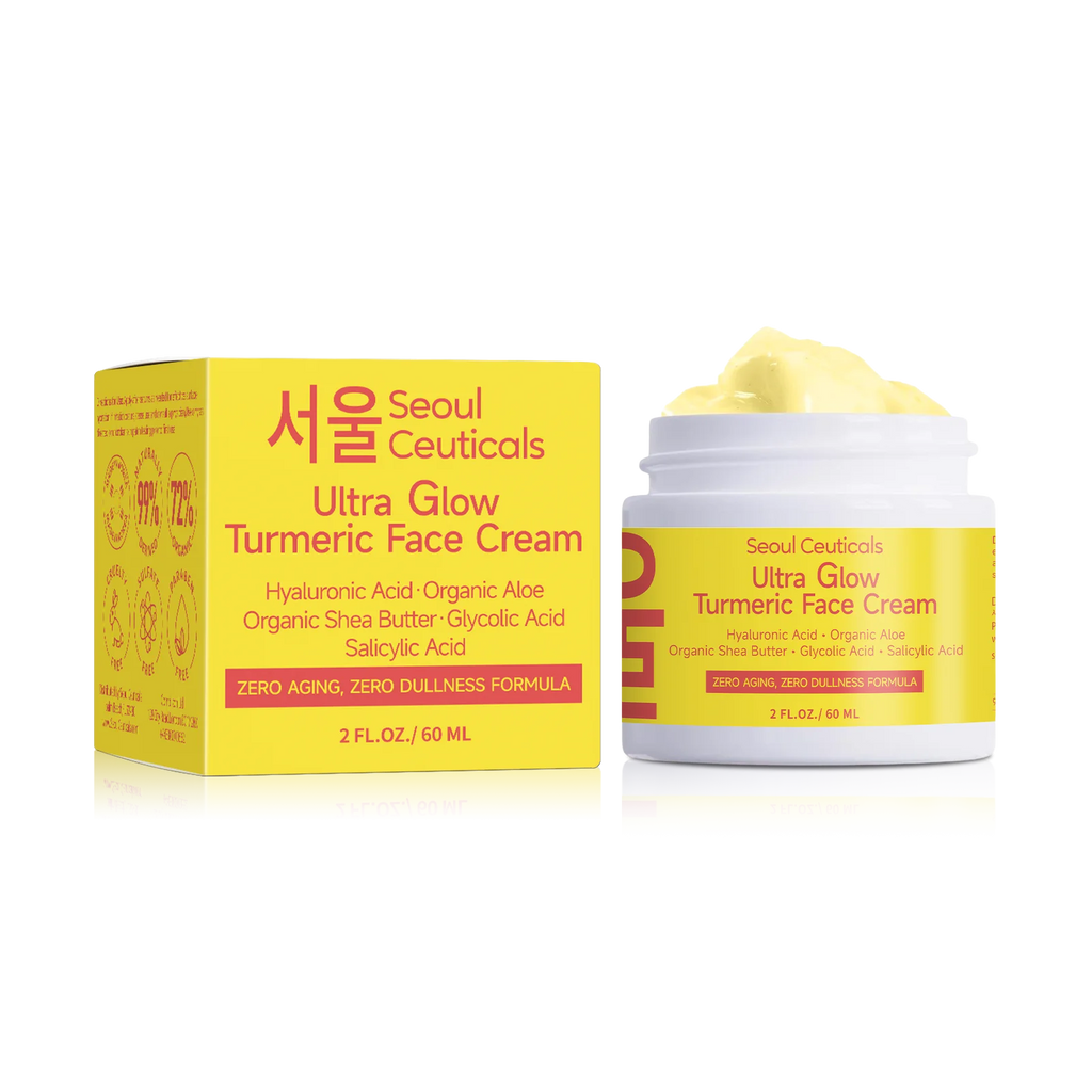 Turmeric Face Moisturizing Cream – Hydrating Glow Daily 60ml Face Moisturizer Cream Oasis Select 60ml