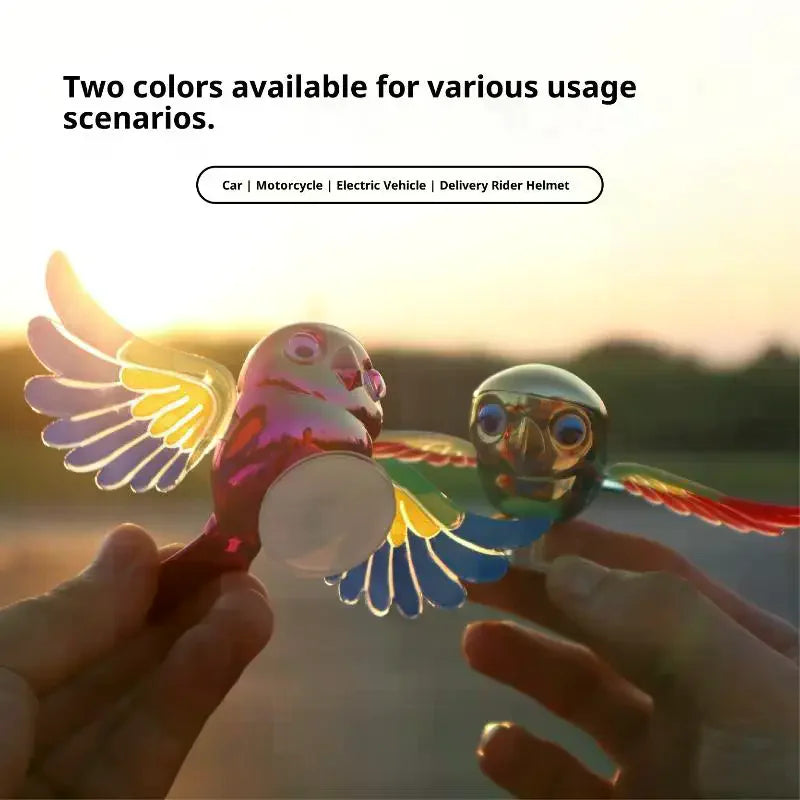 Fashion Electric Car Companion Interactive Hanging Bird Toy Childrens Birthday Gift For Boy Girls Vehicle Decoration Accessory Oasis Select
