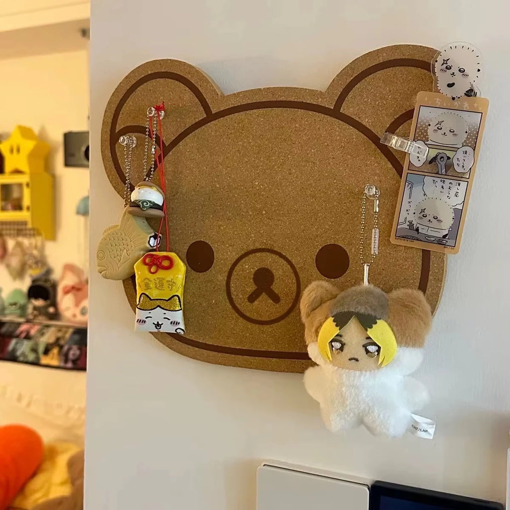 Cartoon Felt Board Home Decor Wall Decor Panel Felt Posters on The Wall Bear Wall Sticker Rilakkumas Children's Room Decorating Oasis Select