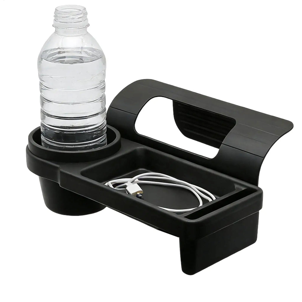 Window Cup Holders for Vehicles Hangable Rack with Organizer Tray Car Drink Holder for Automotive Vehicle Truck Window Door Cell Oasis Select