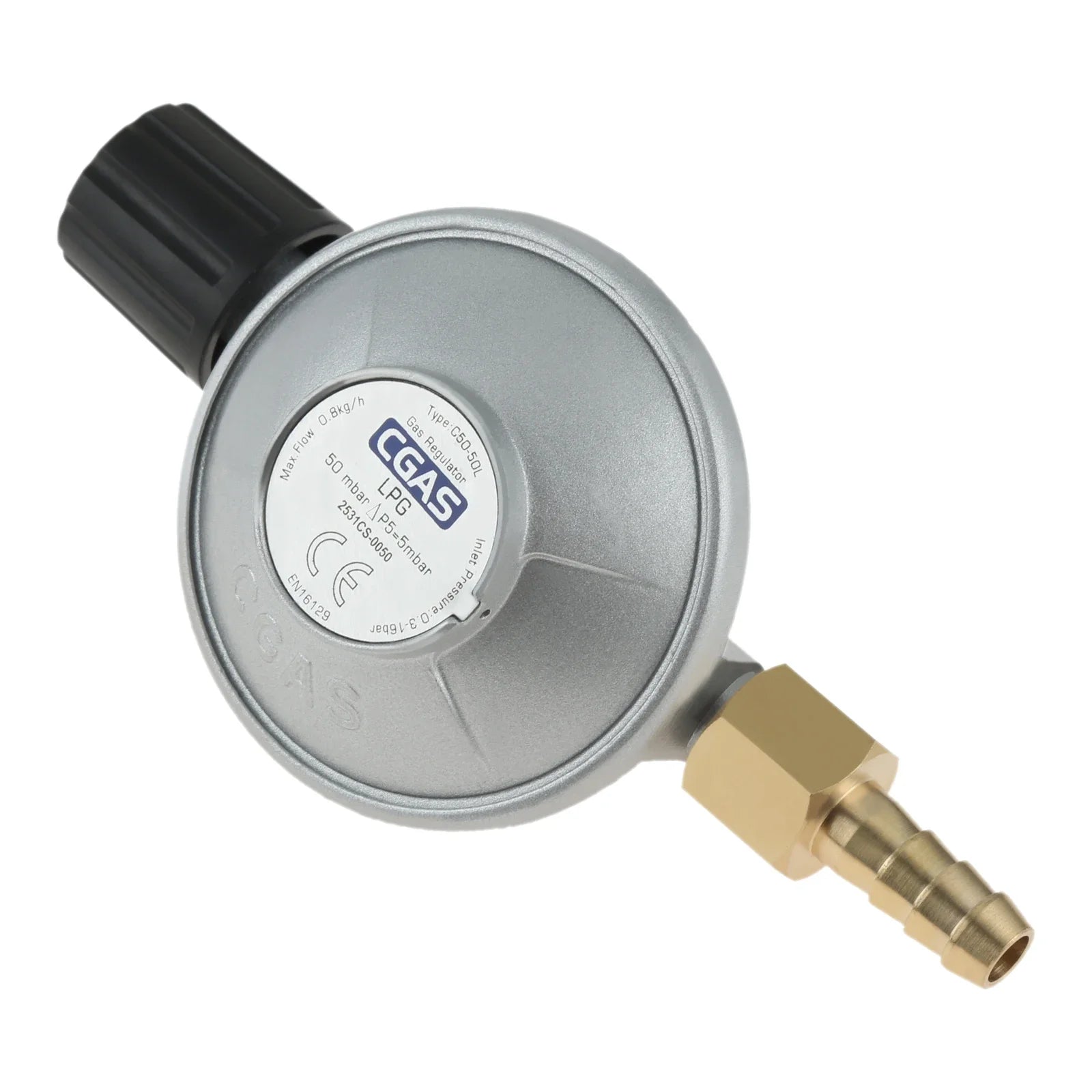 Disposal Bottle Valve Adjustable Flow Low Pressure Propane Regulator 9.5mm Barb Hose Connection Connect Stove Grill Assembly Oasis Select Default Title