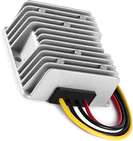DC Regulator 60V 72V Step Down to 12V 20A Waterproof Converter Power Supply Module Buck Transformer for Golf Cart forklifts Car Oasis Select 60V72V to 12V 5A