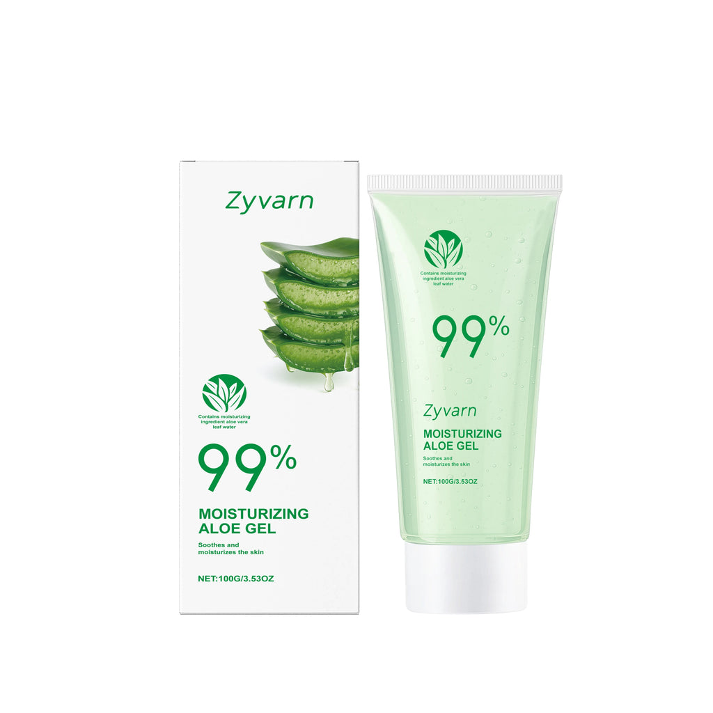 99% Aloe Gel for Repairing Sunburn Damaged Skin Antioxidant Even Skin Tone Moisturizing Soothing Anti Acne Brightening Face Care Oasis Select 100g boxed