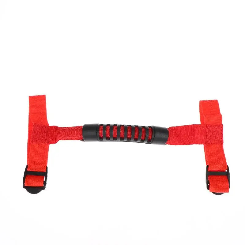 Off-road Roll Bar Grip Handle for 1995-2021 Jeep Wrangler YJ TJ JK JKU JL Sahara Rubicon X Freedom Sports Unlimited 1Pcs Oasis Select Red