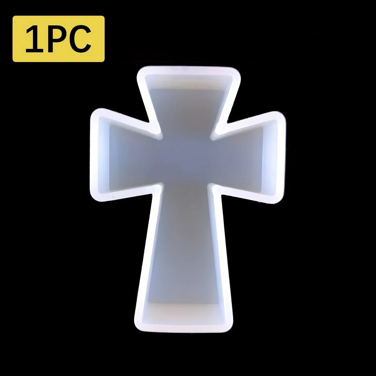 Cross silicone mold, suitable for making candles, soap, plaster, epoxy resin products, very suitable for handmade DIY production Oasis Select A