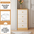 Multi-functional Household Goods Narrow Chest, Wall Storage Rack, Multi-layer Corner Cabinet With Drawers Oasis Select Four draws