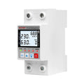 WiFi Remote Over Under Voltage Protector Current Limit Leakage Overheat Protection Solar Bidirectional PV Meter Circuit Breakers Oasis Select White