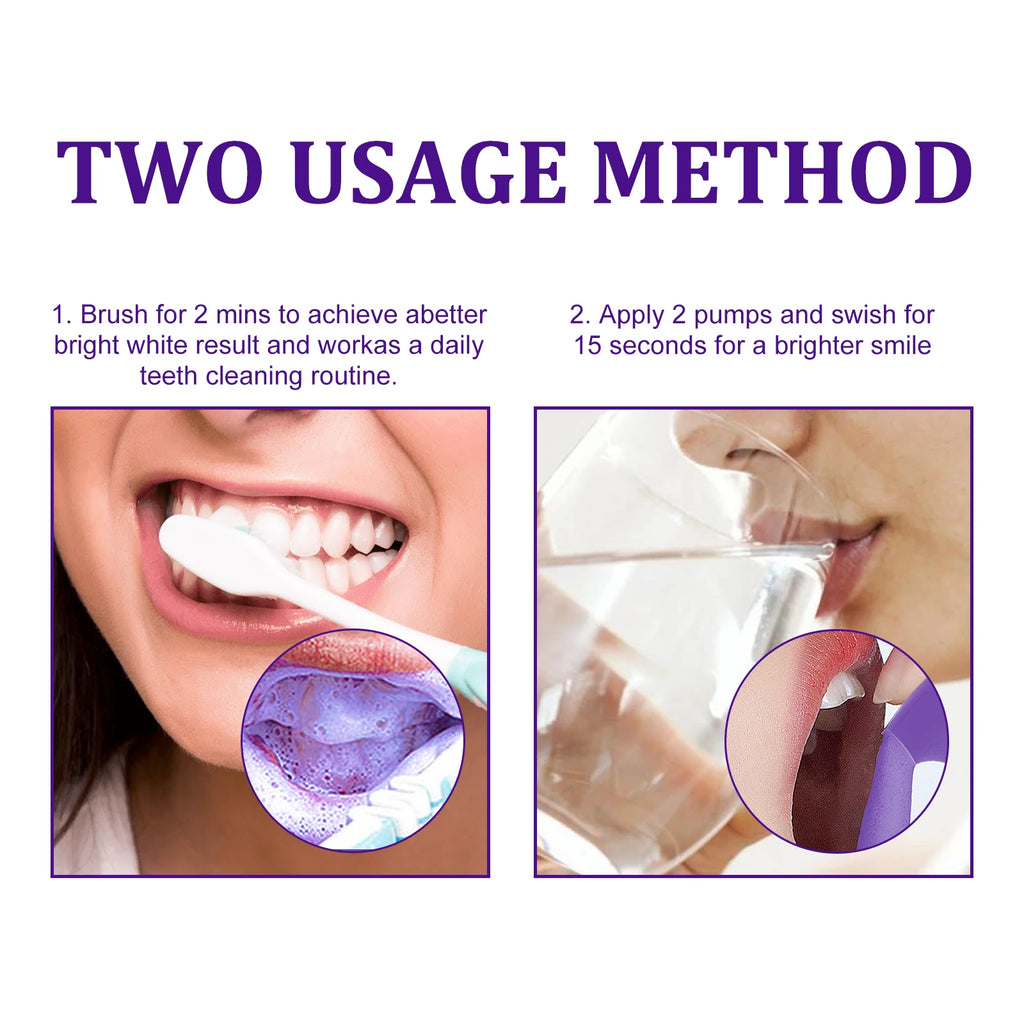 V34 Whitening Toothpaste Mousse – Remove Stains & Bad Breath Whitening Toothpaste Mousse Oasis Select