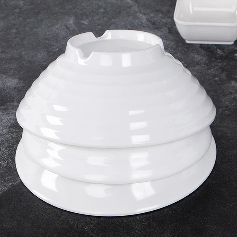 Thickened Melamine Noodle Bowl Household Plastic Tableware Restaurant Commercial Ramen Salad Bowl Not Easily Broken Soup Bowls Oasis Select