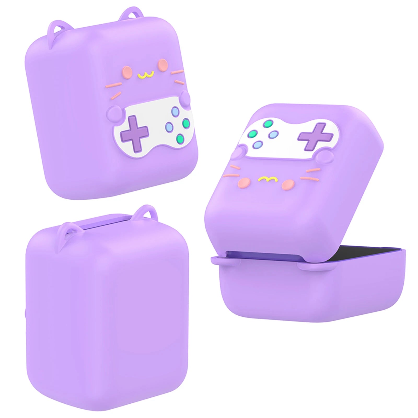 Silicone Case Shockproof Protective Skin Sleeve Protective Skin Cover for Bitzee Interactive Digital Pet Oasis Select Purple China Mainland