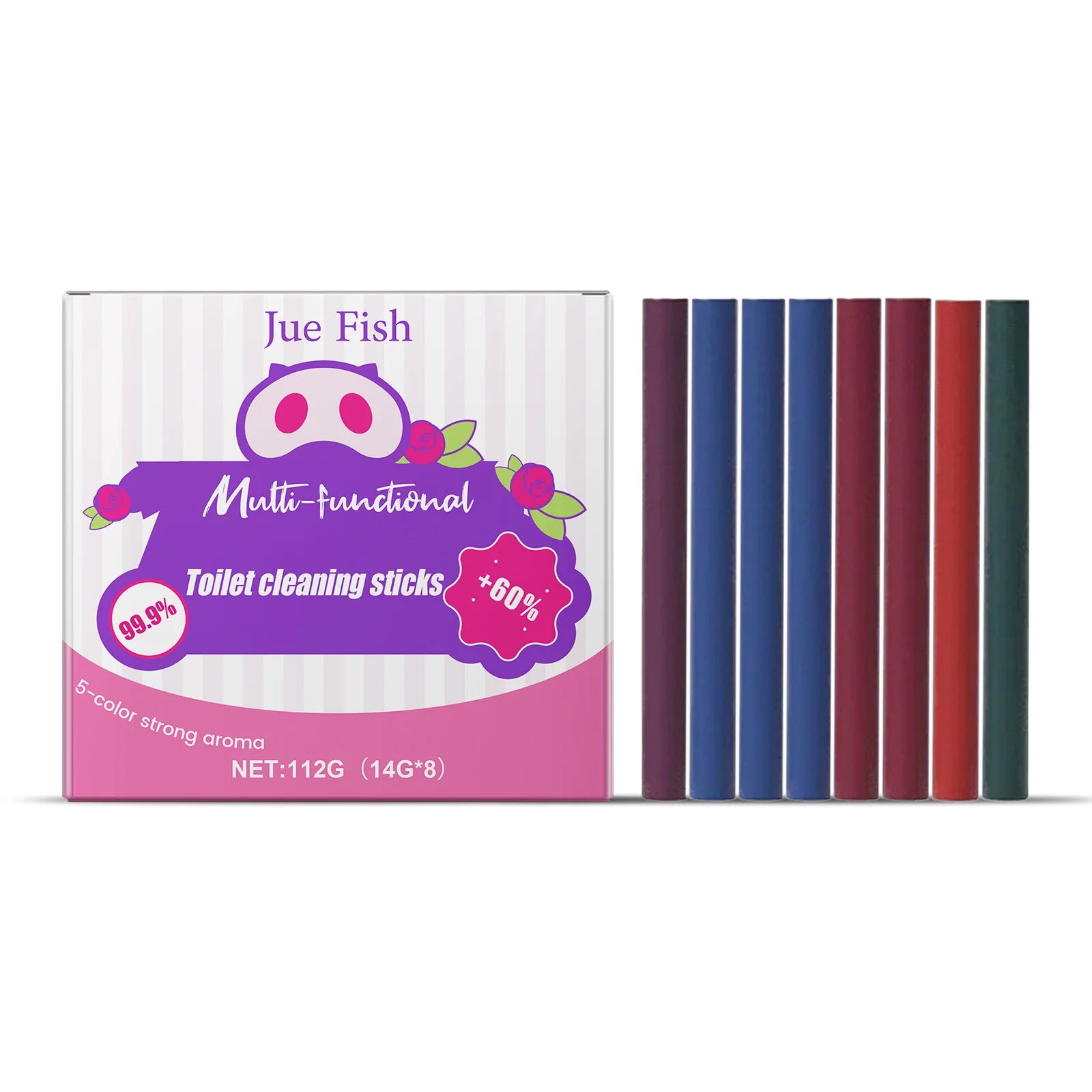 Toilet Cleaning Stick Long Lasting Cleansing Remove Stains Eliminate Odors Reduce Bacteria Deodorizer for Bathroom Home 90g/112g Oasis Select A