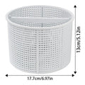 Pool Skimmer Basket Ground Skimmer Basket Effective Strainer Cleaner Supplies Basket For Leaves And Debris Removal Hot Tubs Oasis Select White