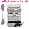 650g Chamomile Hyaluronic Acid Facial Moisturizing Mask Powder with Silicone Brush Increasing Skin Elasticity Rose Jelly Mask Oasis Select B- caviar