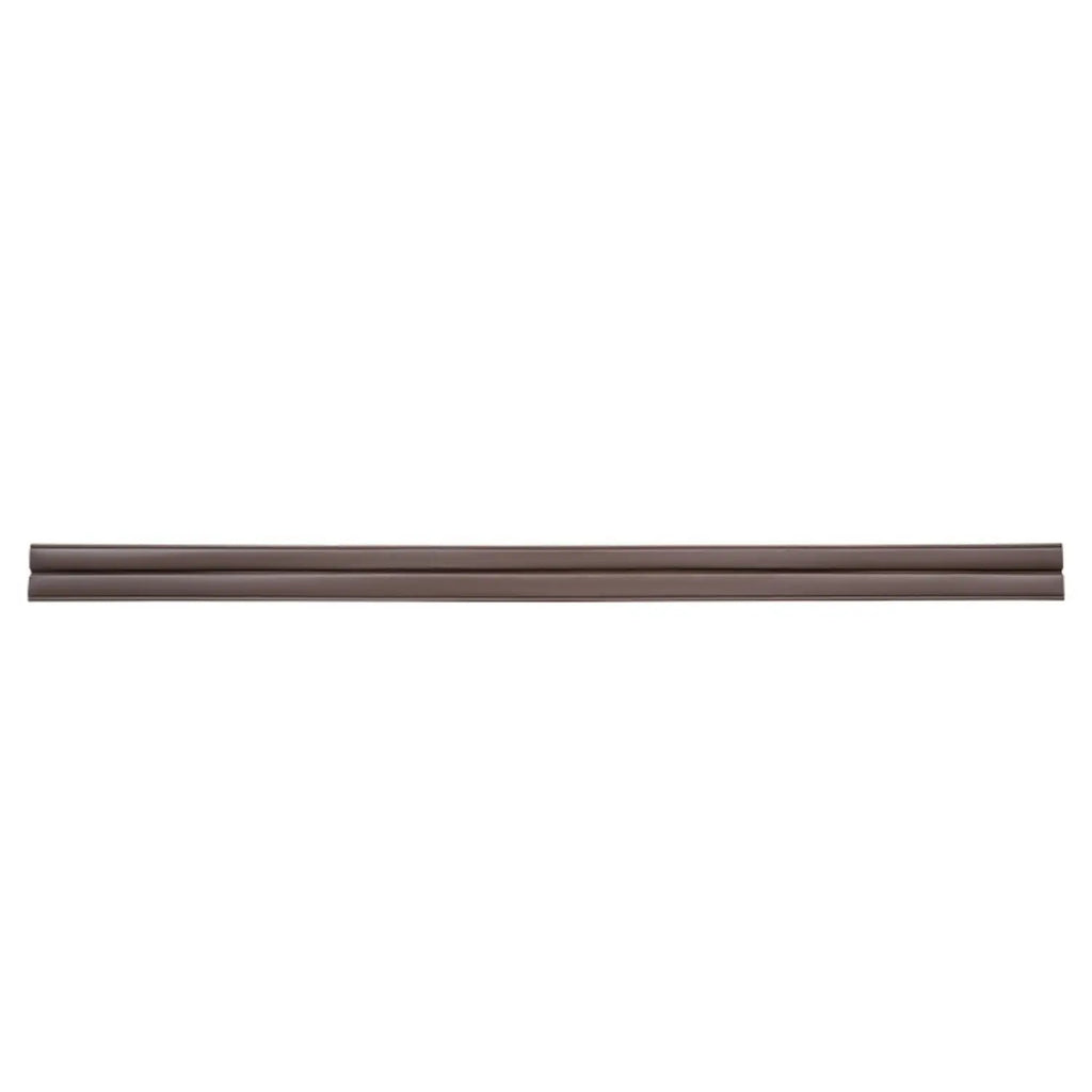 1PC Three-Dimensional Door Bottom Sealing Strip Bedroom Door Gap Soundproof Windproof Insect-Proof Rubber Strip Household Door Oasis Select Brown