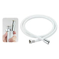 1.5/2M Silicone Flexible Shower Hose Anti-Winding Soft With Skin Touch Extension High Pressure Pipe Explosion Proof Oasis Select 1.5M White