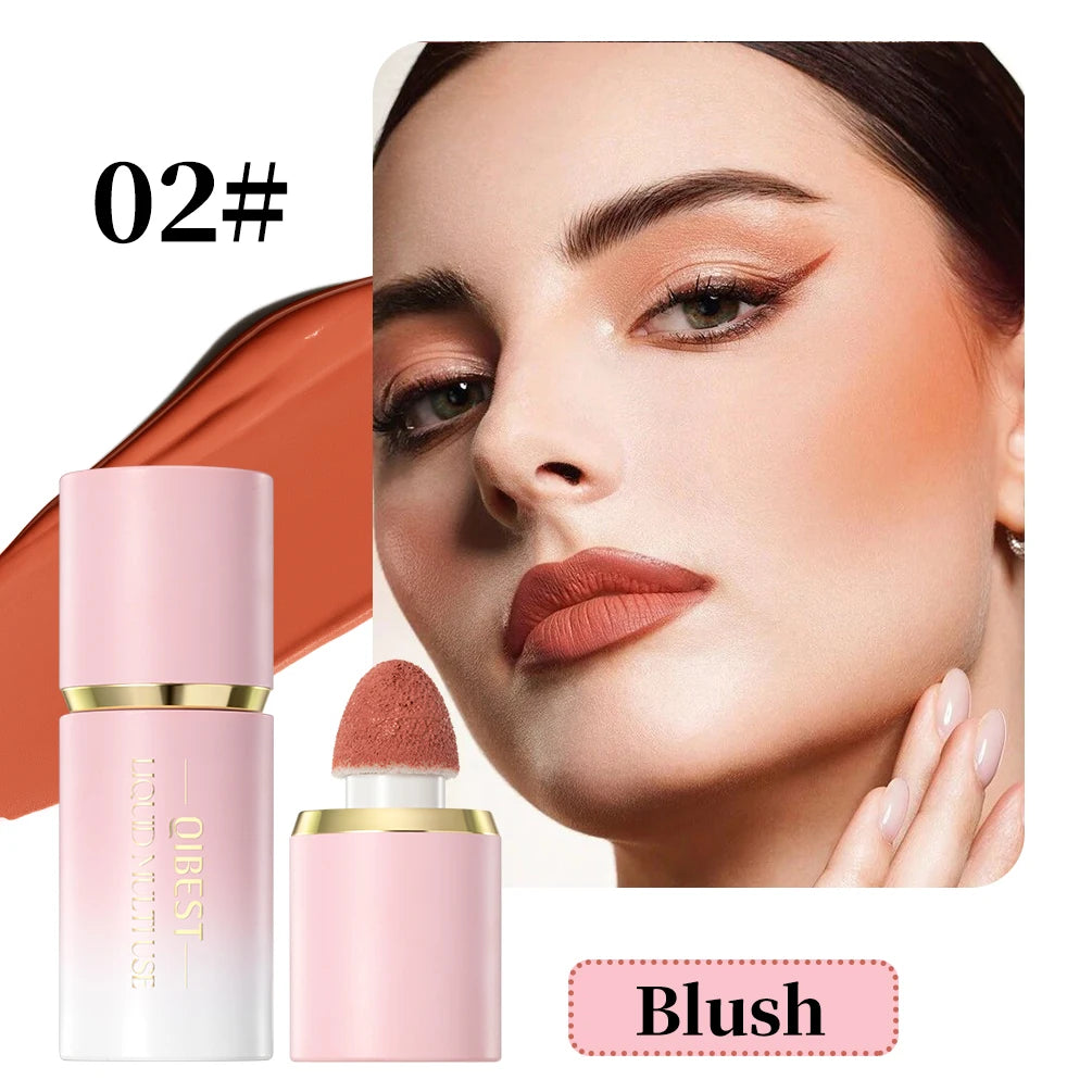 QiBest Liquid Blush Highlighter & Contour Stick – 6 Shades