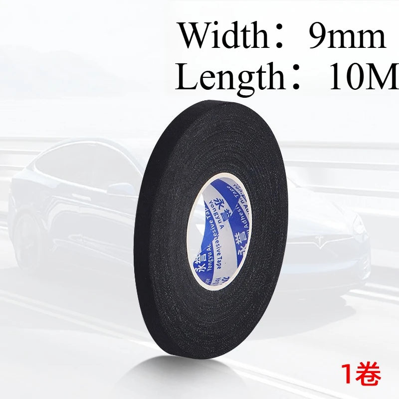 9/15/19/25/mm Electrical Insulation Heat-resistant Wiring Harness Tape PET Bundle Flame Retardant Tape Oasis Select 9x10