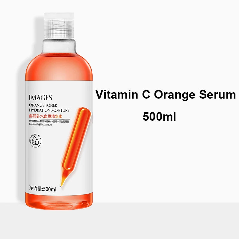 LAIKOU Hyaluronic Acid Face Serum – Niacinamide & Vitamin C Face Serum Essence Oasis Select VC Orange 500ml