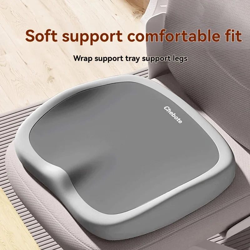 Memory Foam Seat Cushion Adjustable Lumbar and Waist Support Pad Portable Chair Mat Suit for Office Home Use Soft Cushion Oasis Select