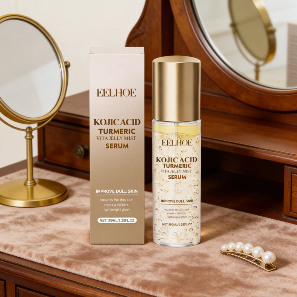 Eelhoe Kojic Acid Turmeric Face Mist Serum 100ml | Deep Hydration Face Serum Mist Oasis Select