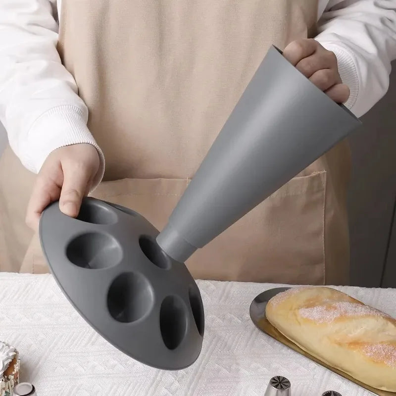 Cream Tool Piping Bag Rack Storage Auxiliary Decorating Mouth Storage Stand Cream Practice Pastry Baking Tools Oasis Select