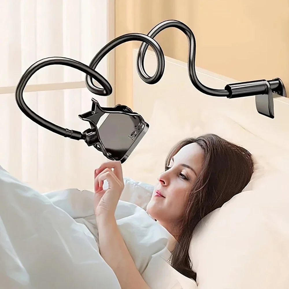 360 Clip Mobile Phone Holder Stand Portable Flexible Lazy Bed Desktop Bracket Desk Mount Stand Base For iPhone Samsung Xiaomi Oasis Select