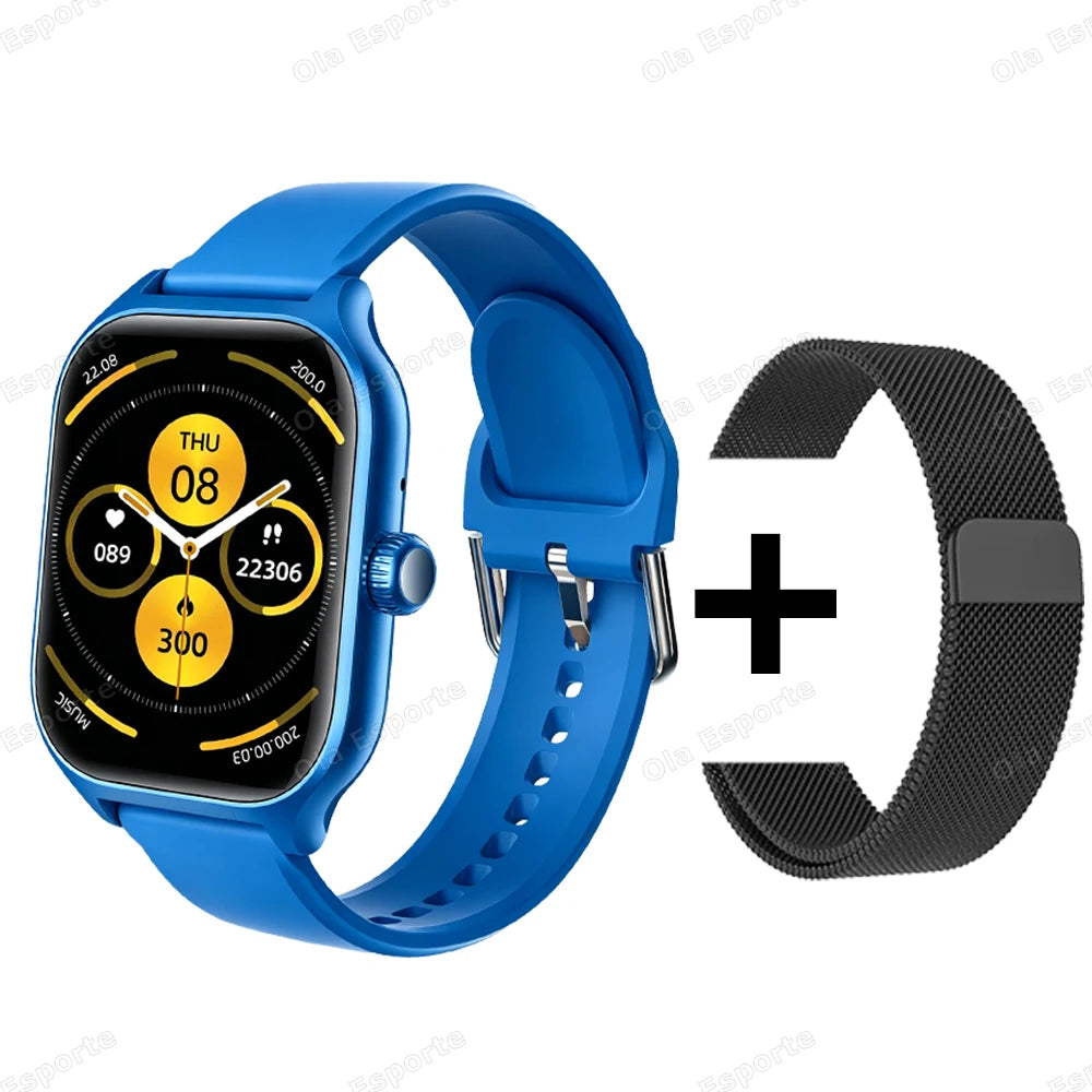 Ola Esporte 1.85" Smart Watch – Bluetooth Call & Fitness Tracker