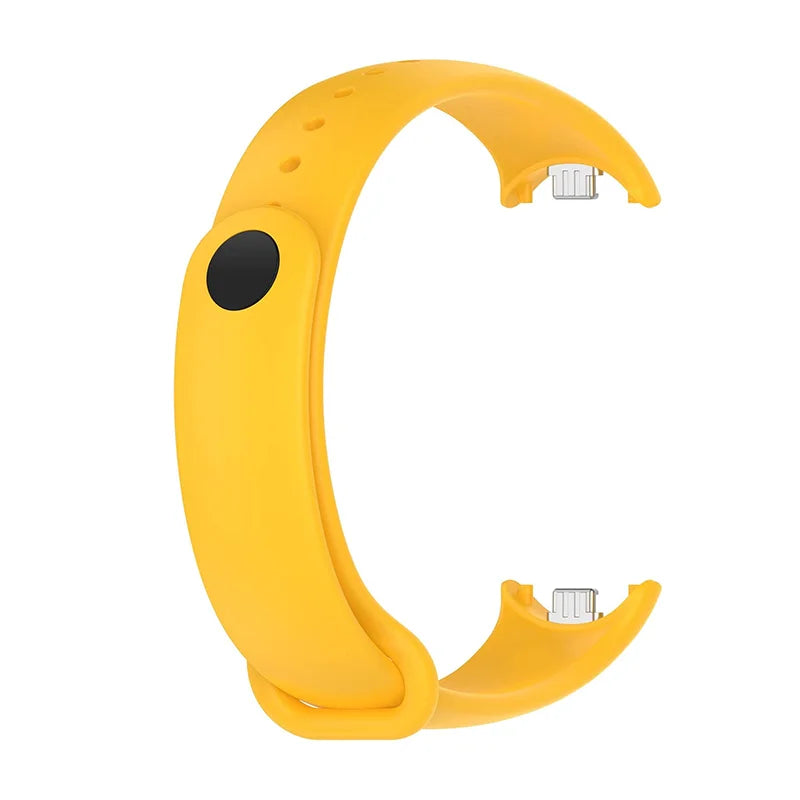 Silicone Strap for Xiaomi Mi Band 8 & 9 – Soft Replacement Band Smartwatch Replacement Band Oasis Select Yellow