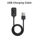 USB-C Charger Cable for Samsung Galaxy Fit 3 SM-R390 – 100cm Smartwatch Charger Cable Oasis Select Black USB