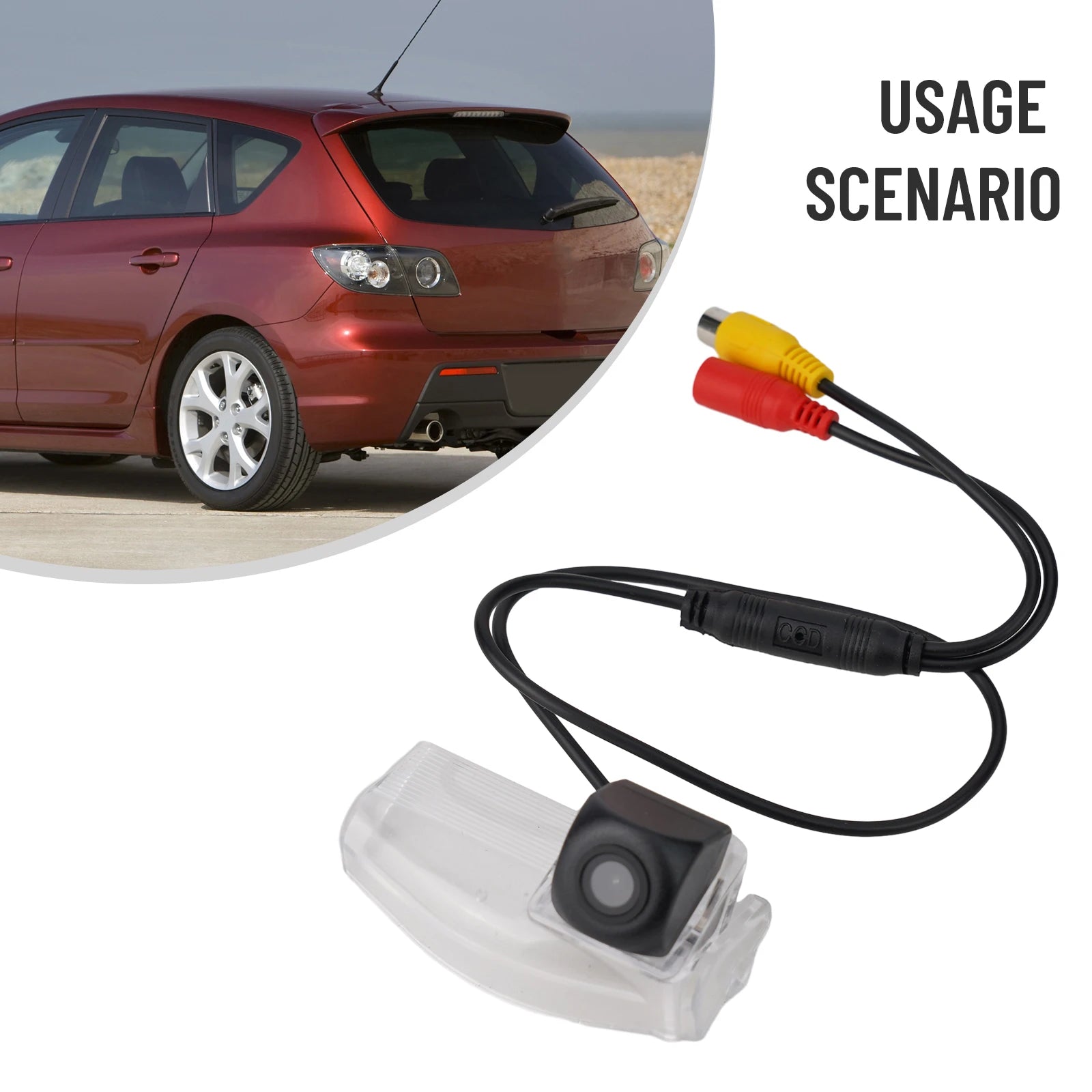 720P Reversing Camera with 520TV Lines Resolution and 170 Degree Viewing Angle for 3 BL 2003-2013 and 2 2007-2015 Oasis Select