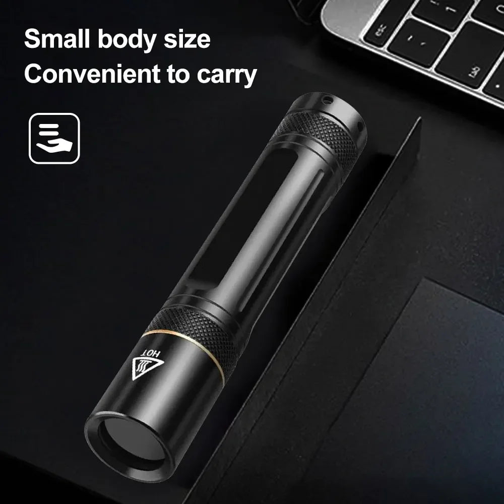 POCKETMAN 5W 365nm UV Blacklight Flashlight | Stain & Leak Detector