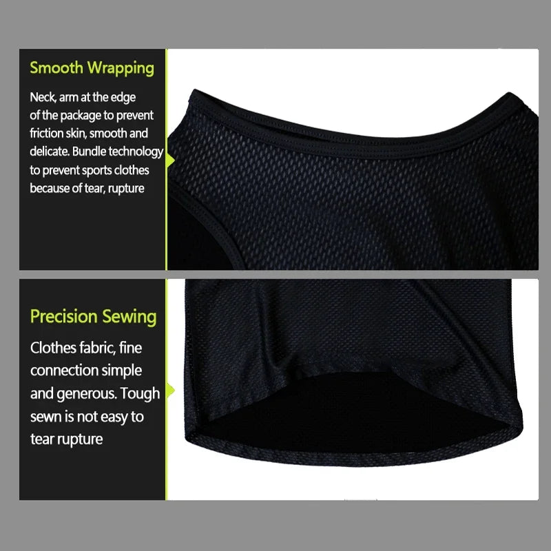 X-TIGER Cycling Vest Men's Breathable Quick Dry Sleeveless Cycling Underwear Cool Mesh Stretch MTB Road Cycling Jersey Oasis Select
