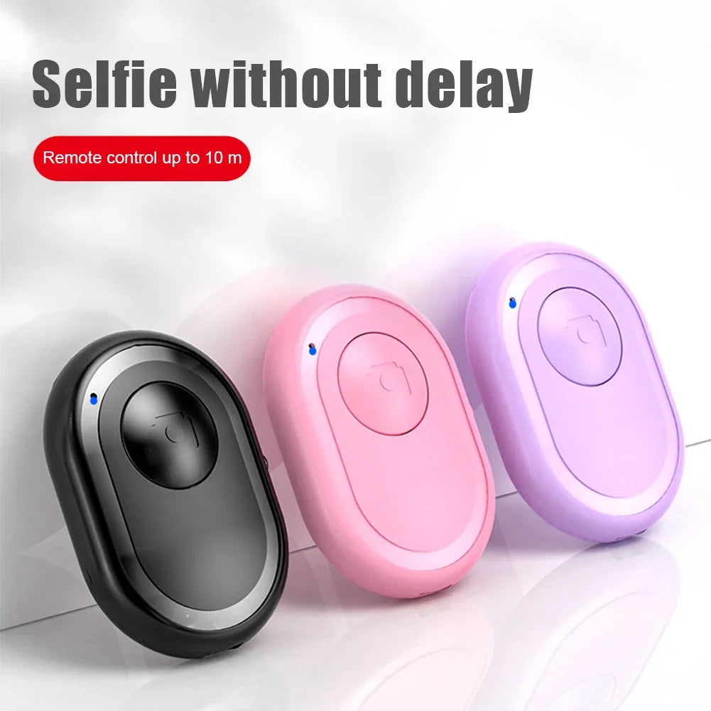 Mini Bluetooth Selfie Shutter Remote for iOS & Android