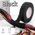 9/15/19/25mm Car Engine Compartment Car with High Temperature Resistance Insulation Flame Retardant Velvet Electrical Tape Cloth Oasis Select 4pcs Black 15x10