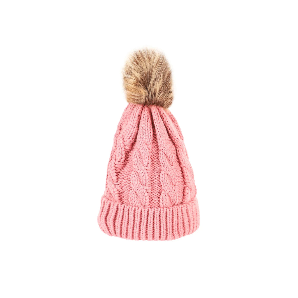Middle cap knitting Fried Dough Twists wool hat wool ball hat warm hat cover in autumn and winter Oasis Select