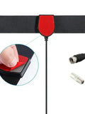 Mini DVB-T2 high-gain digital television antenna – an amplifier antenna designed for 1080p digital HD television use in indoor e Oasis Select black