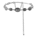 Retro style women's metal waist chain accessories Decorative circle carved chain belt high style accessories Oasis Select 108cm