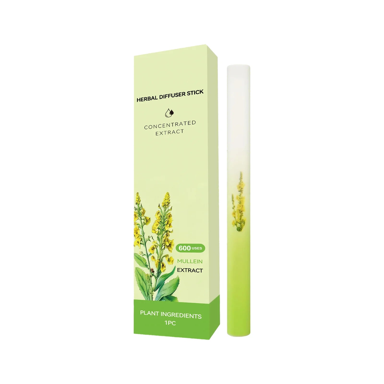 Herbal Diffuser Pen – Lung Cleanse & Breathing Support Herbal Inhaler Pen Oasis Select 1pc Boxed