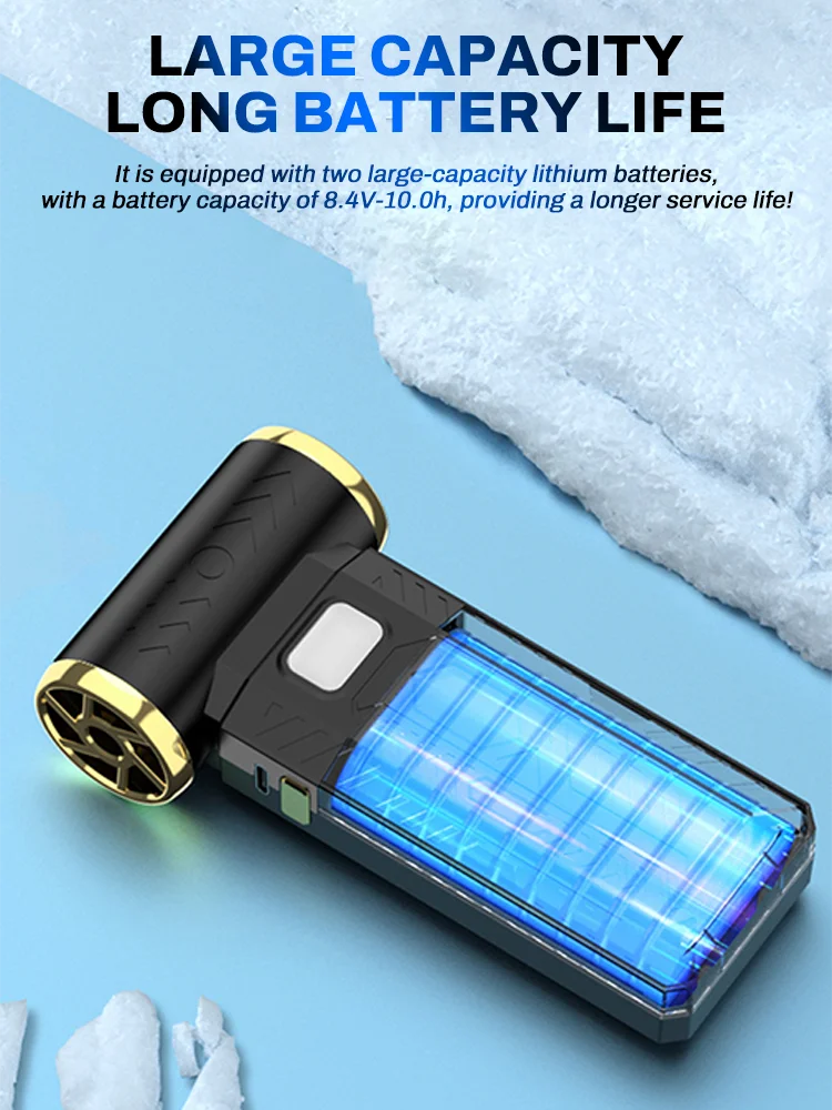 130,000RPM Brushless Turbo Jet Air Blower | USB-C Portable