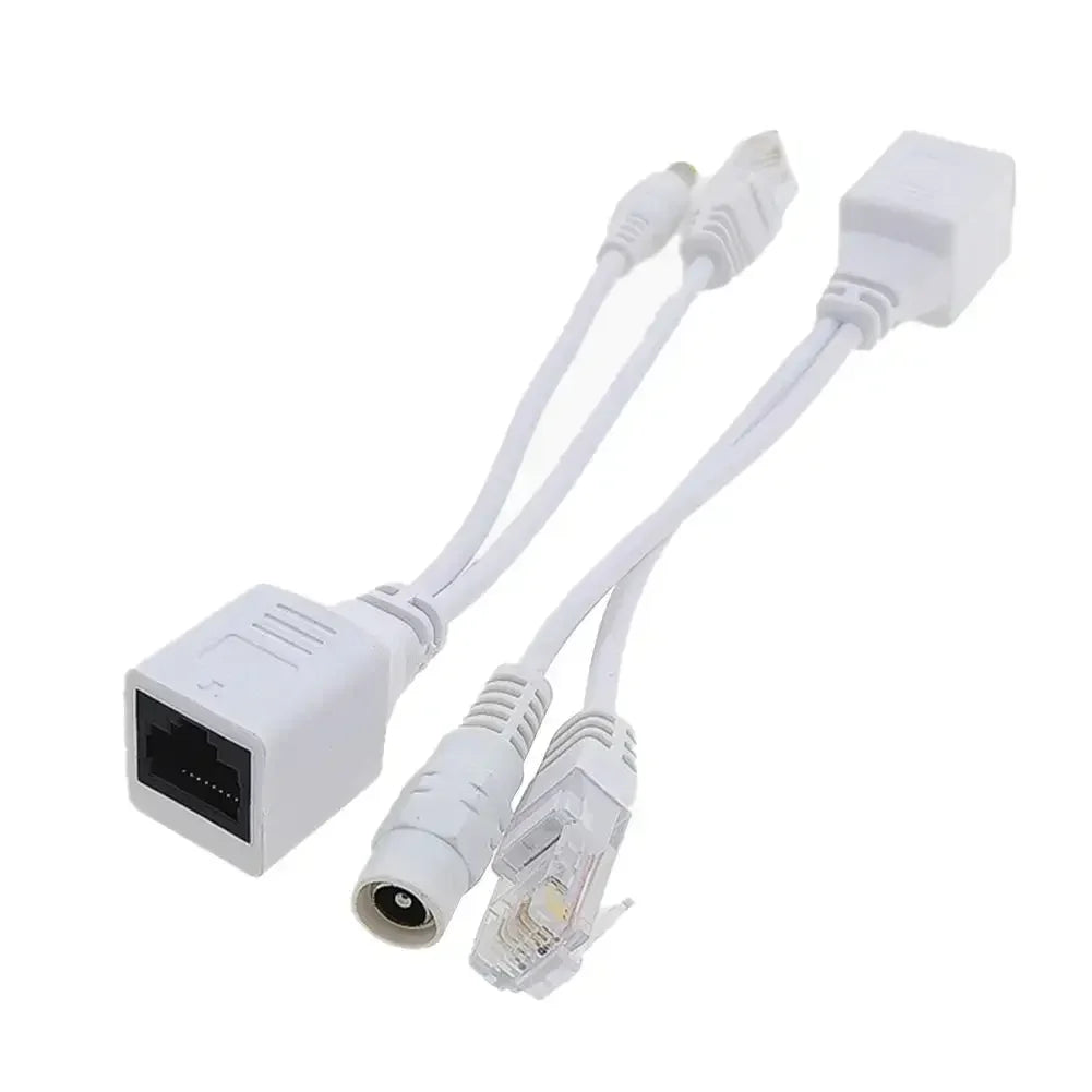 Passive PoE Injector & Splitter Kit – RJ45 5V 12V IP Camera
