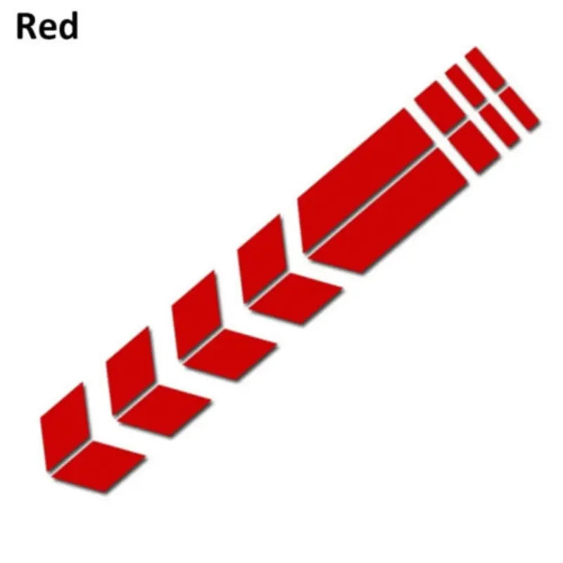 1 2 Universal Motorcycle Sticker Arrows Flash Paste Waterproof Oil