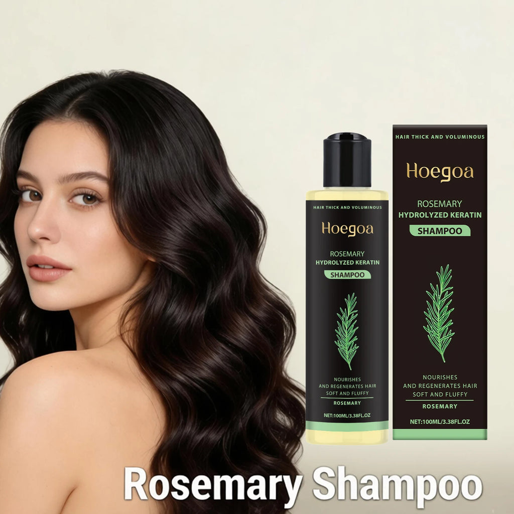 Rosemary Shampoo Soothing Scalp Anti Dandruff Oil Control Hair Regrowth Repair Frizzy Damaged Split Ends Hair Cleaning Shampoo Oasis Select