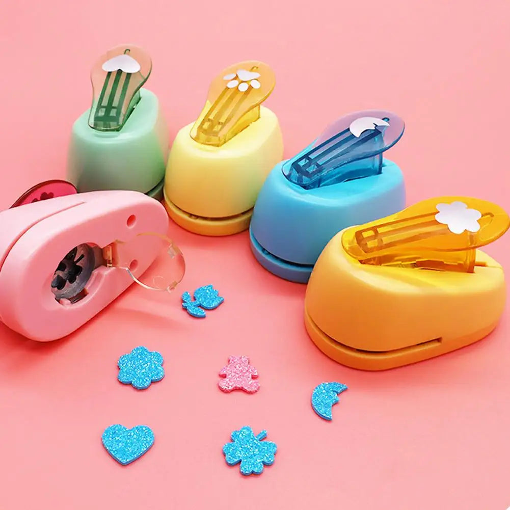 Hot Sale Four-leaf Clover DIY Punch 7*4.6cm Scrapbook Paper DIY Eva Foam Cutter Craft Hole Puncher Handmade Tool Oasis Select