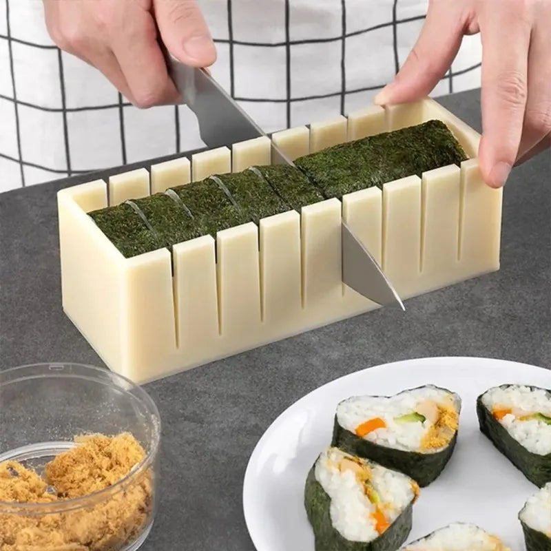 3pcs Sushi Mould Seaweed Seaweed Rice Wrapping Grinder Rice and Vegetable Roll Rice Wrapping Material Horizontal Square Sushi Oasis Select