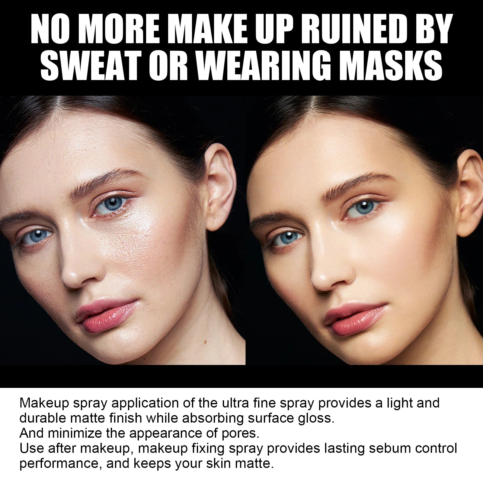 EELHOE Matte Setting Spray – Oil Control & Long-Lasting Makeup